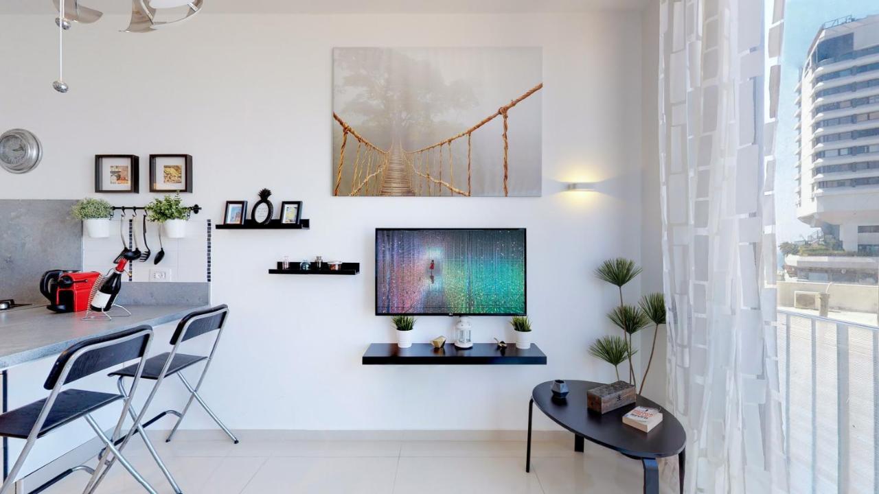 Stylish 1Br Flat For 4 Ppl In Allenby By Holyguest Tel Aviv Dış mekan fotoğraf
