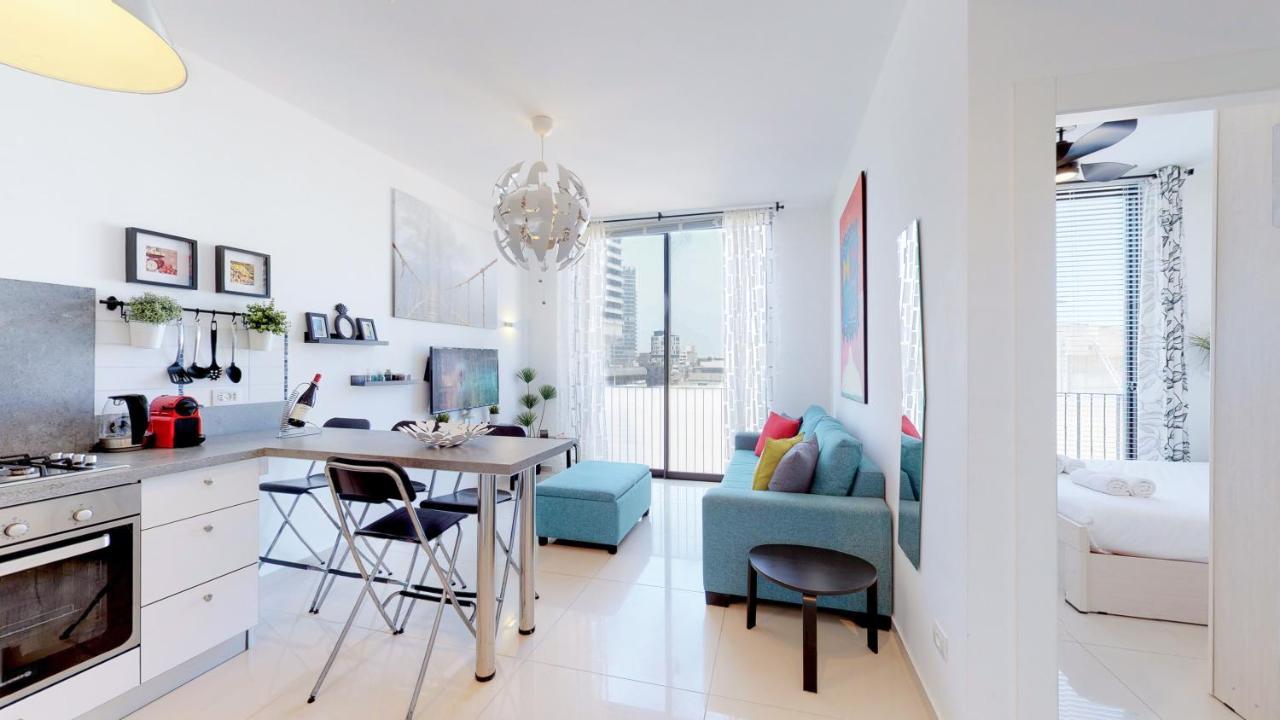 Stylish 1Br Flat For 4 Ppl In Allenby By Holyguest Tel Aviv Dış mekan fotoğraf